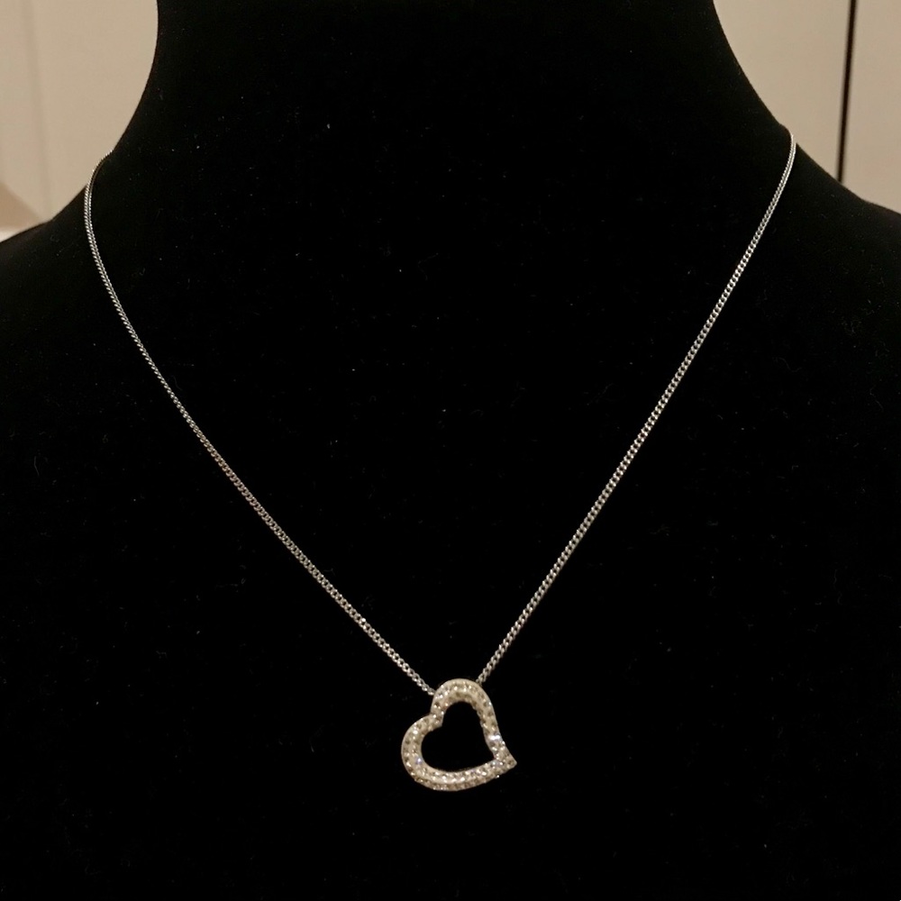 Swarovski Crystal Heart Necklace